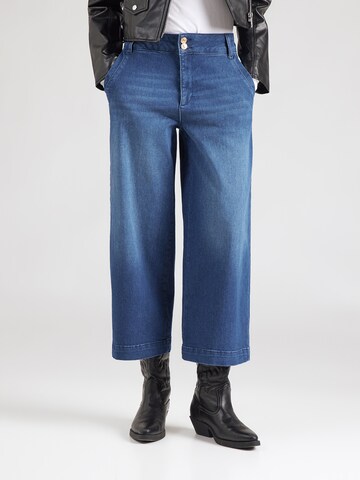 MORE & MORE Voľný strih Džínsy - Modrá: predná strana