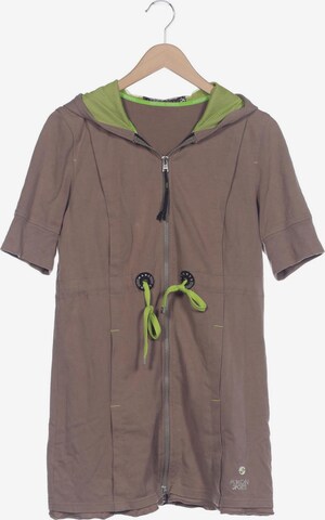 Marc Cain Sweatshirt & Zip-Up Hoodie in XL in Brown: front