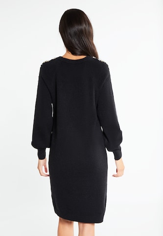 faina Knitted dress 'Tuxe' in Black