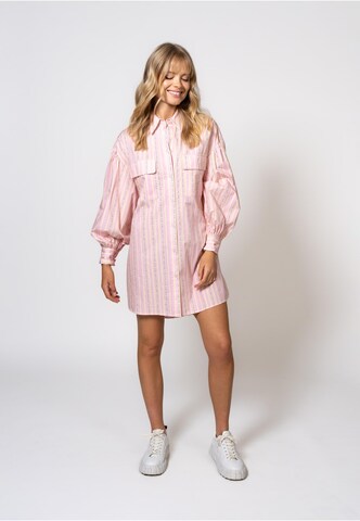 OH APRIL Shirt dress 'Noni' in Pink: front