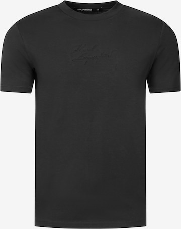Maglietta di Karl Lagerfeld in nero: frontale