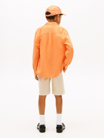 TOMMY HILFIGER Regular fit Overhemd in Oranje