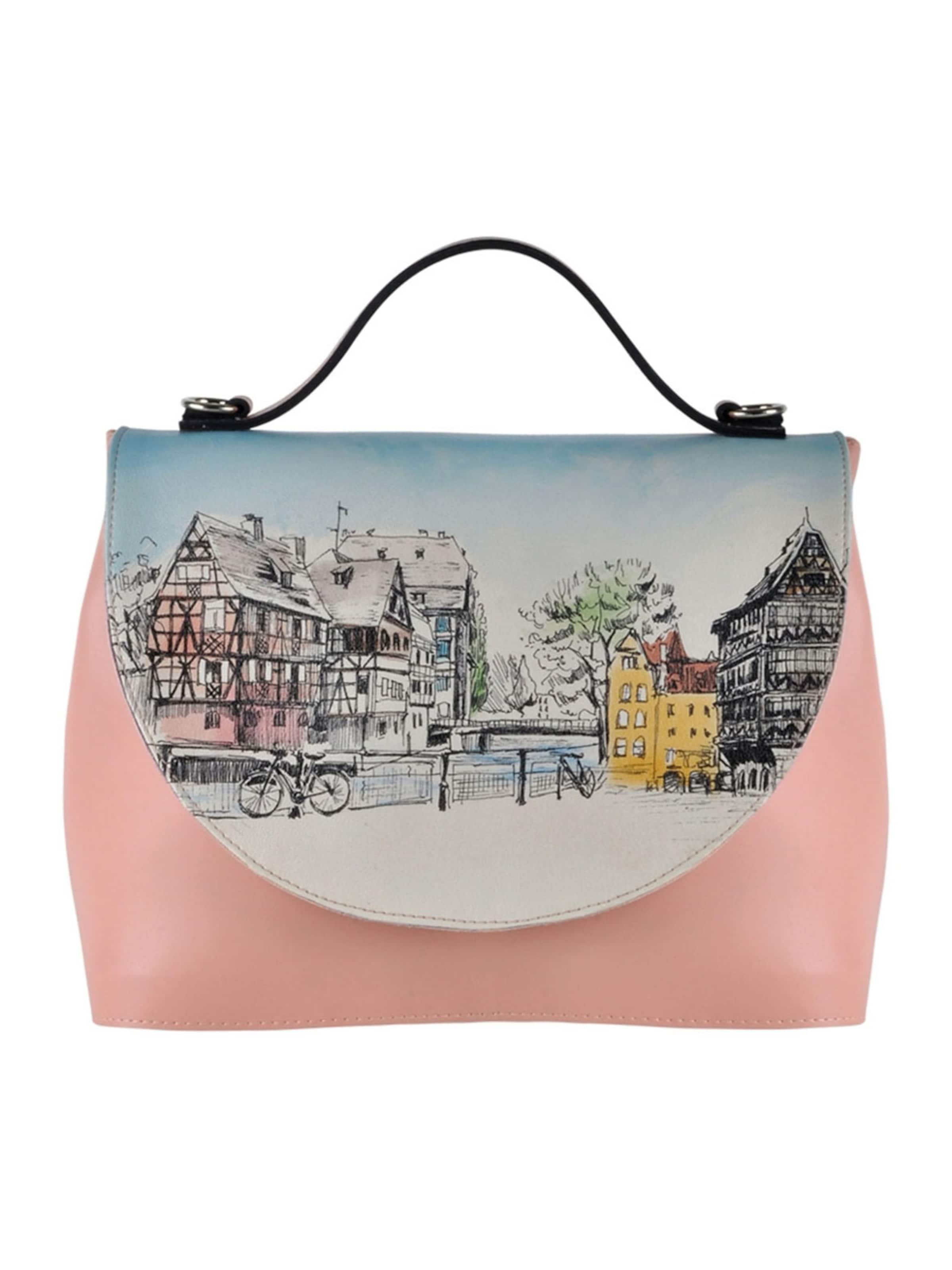 DOGO Umhängetasche 'Handy Bag Umhängetasche - Take a Walk' in Pink: Vorderseite