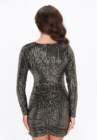 Robe de cocktail faina en noir