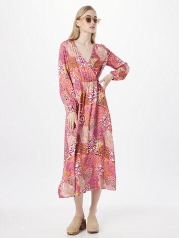 Robe Emily Van Den Bergh en mélange de couleurs