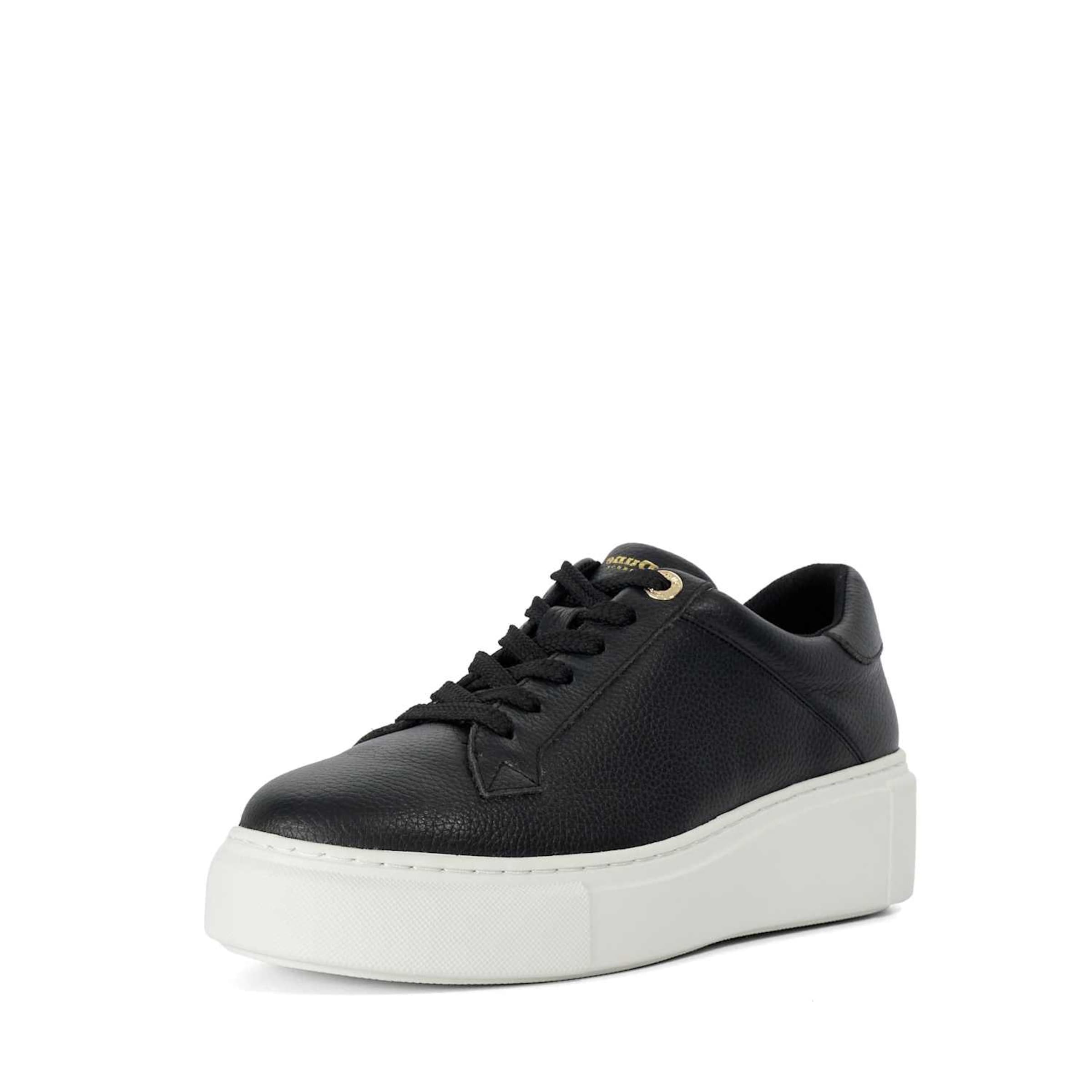 Baskets basses 'Evienne' Dune LONDON en noir : devant