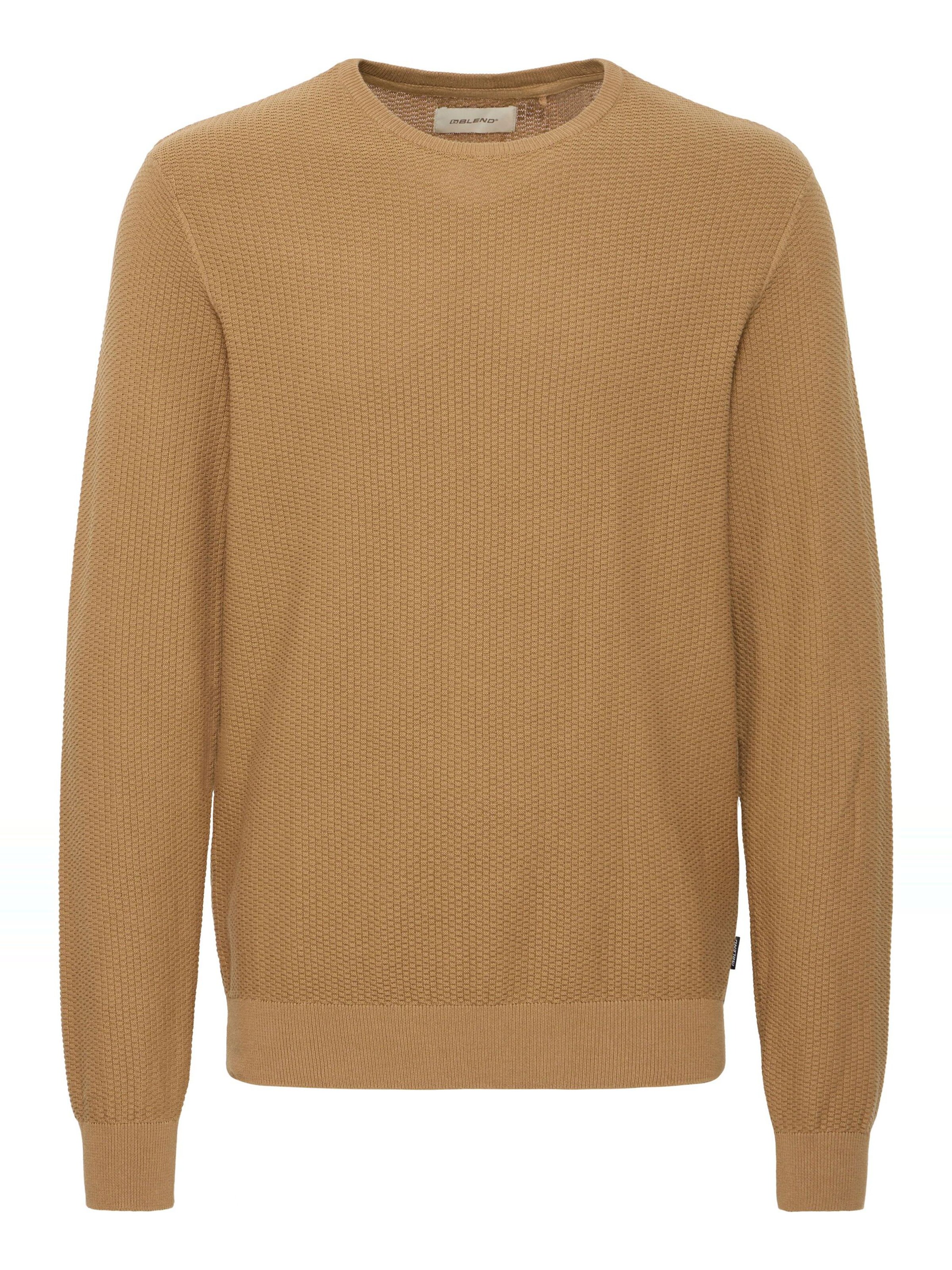 BLEND Trui in Bruin: voorkant