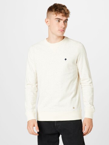 FAGUO Sweatshirt 'DONON' in Beige: predná strana