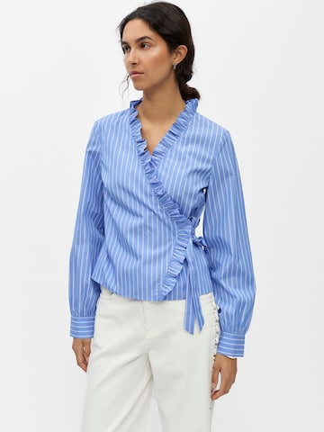 Chemisier 'OBJPeri' OBJECT en bleu : devant