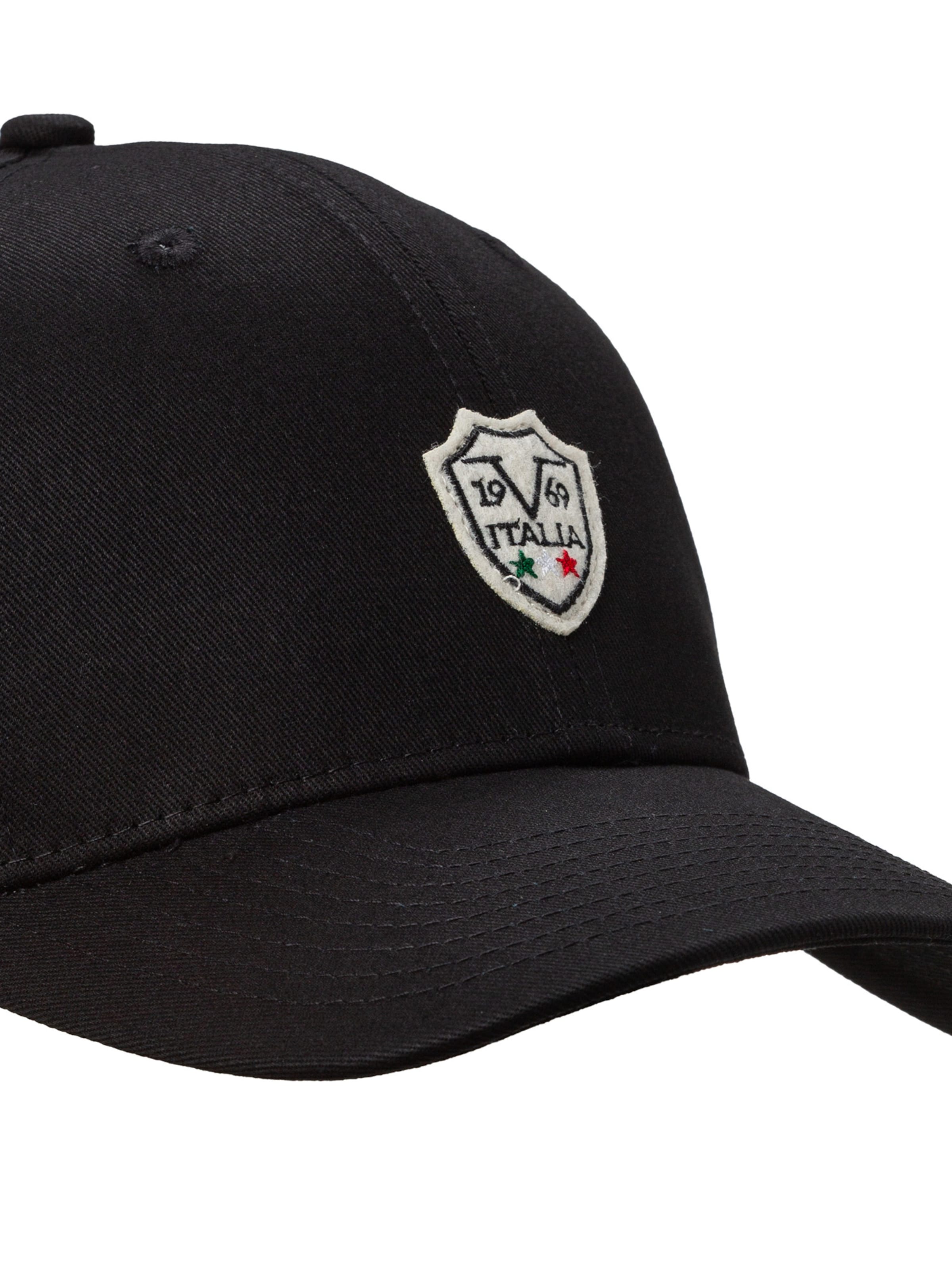 19V69 ITALIA Cap 'Ari' in Schwarz