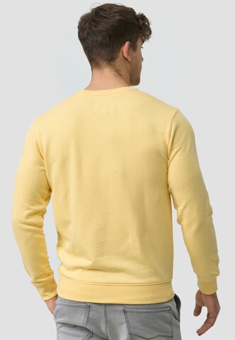 INDICODE JEANS Sweatshirt 'Holt' in Geel