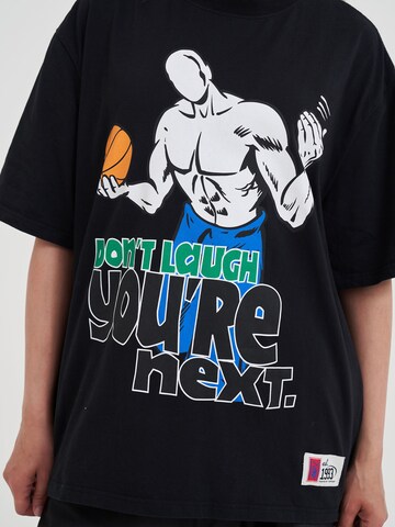 AND1 Póló 'Don't Laugh Trash Talk' - fekete