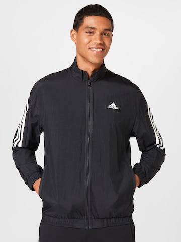 ADIDAS SPORTSWEAR Sportjacke 'Future Icons 3-Stripes ' in Schwarz: predná strana