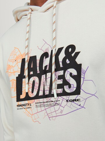 JACK & JONES Sweatshirt 'JCOMap' in Beige