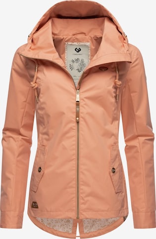 Ragwear Performance Jacket 'Monade' in Orange: front