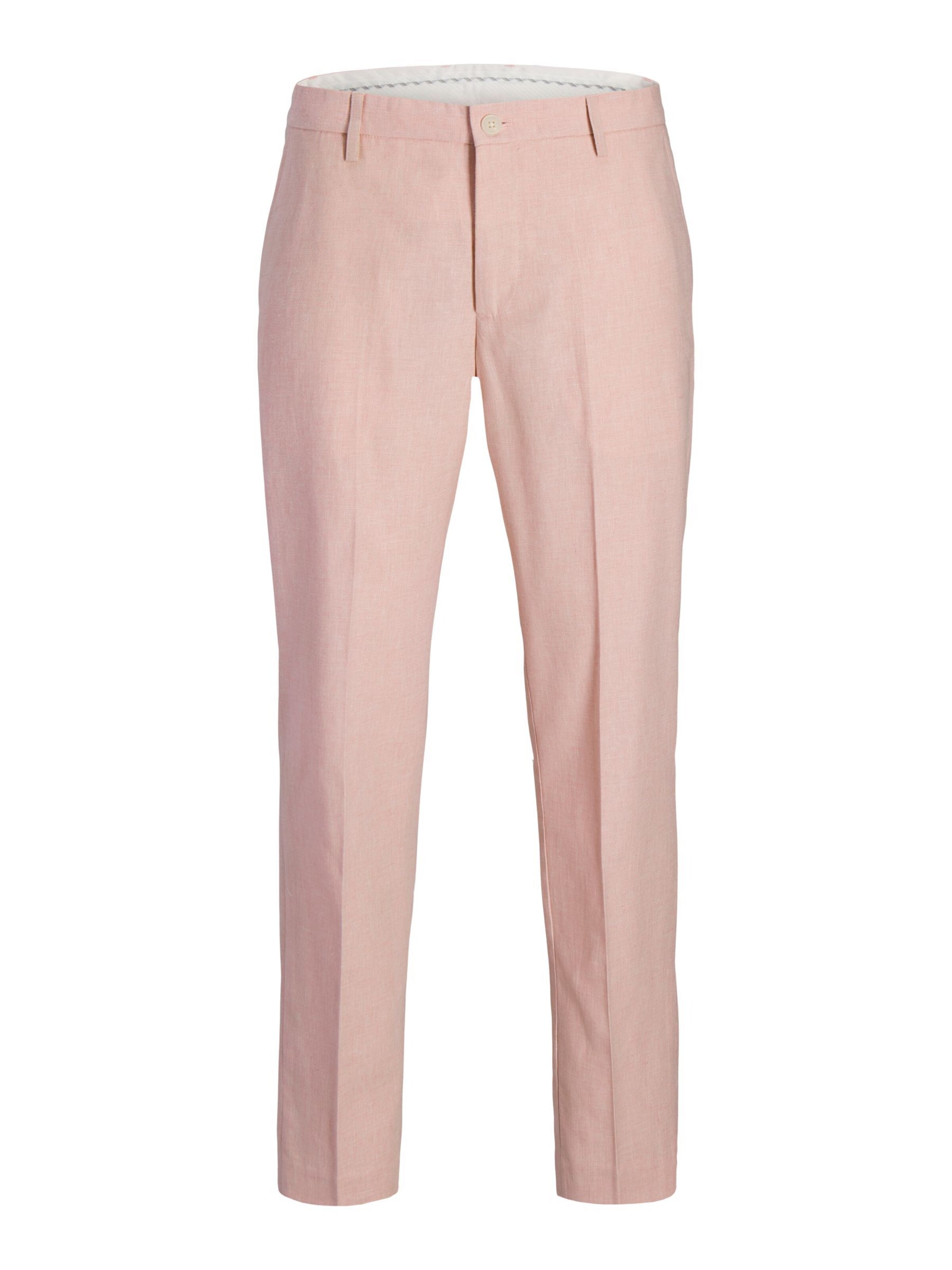 Regular Pantalon à plis 'JPRMartin' JACK & JONES en rose : devant