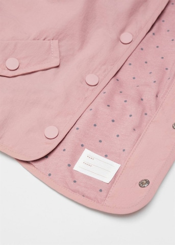 MANGO KIDS Between-Season Jacket 'Wind' in Pink