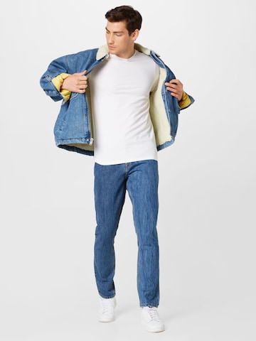 Denim Project Tapered Jeans in Blau