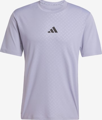 ADIDAS PERFORMANCE - Camiseta funcional 'Power' en lila: frente