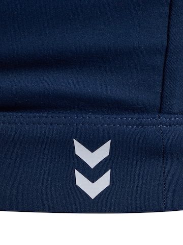 Hummel Bustier Sporttop in Blauw