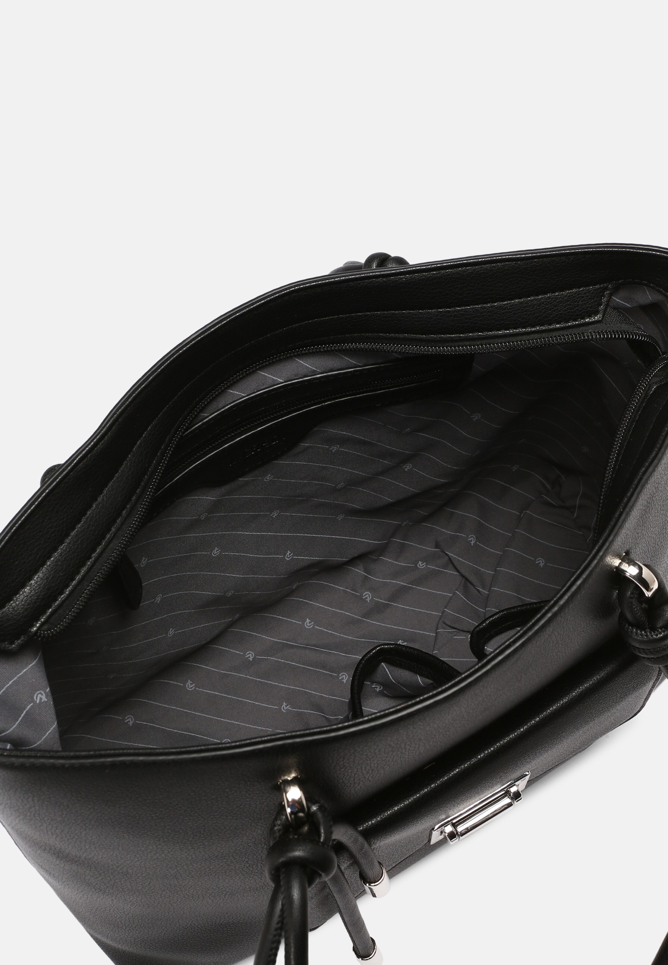 Frauen Taschen & Rucksäcke L.CREDI Shopper 'IBEN' in Schwarz - MS72608 Frauen Taschen & Rucksäcke L.CREDI Shopper 'IBEN' in Schwarz - MS72608