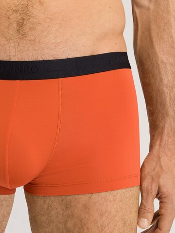 Hanro Boxer shorts ' Micro Touch ' in Orange