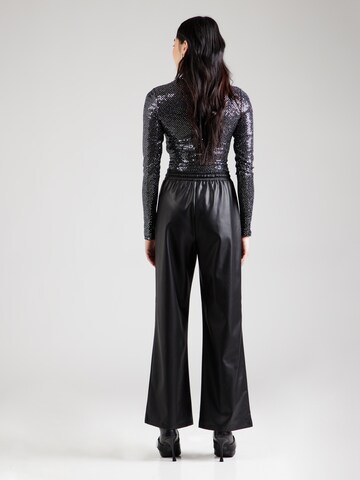 TOPSHOP - regular Pantalón en negro