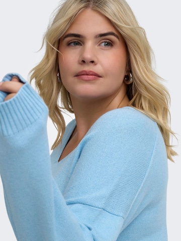 Pull-over 'CARMargareta' ONLY Carmakoma en bleu