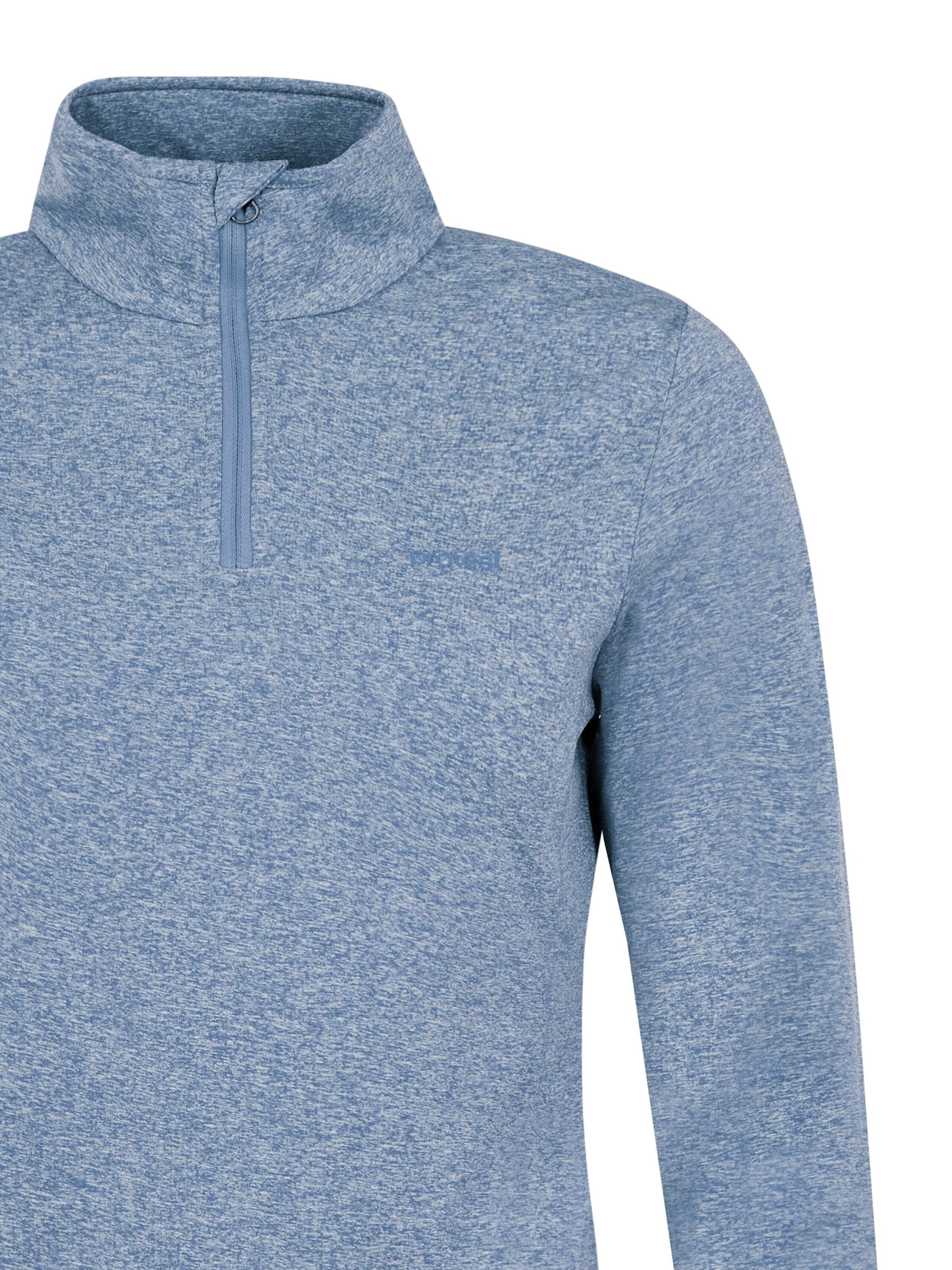 PROTEST Sportief sweatshirt 'REFABRIZM' in Blauw