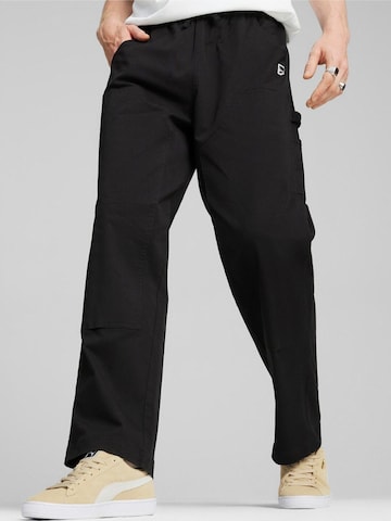 PUMA - regular Pantalón deportivo 'Puma Downtown Double Knee Pants Wv' en negro