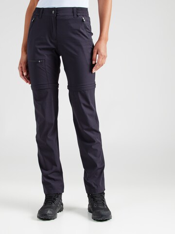 Regular Pantalon outdoor CMP en gris : devant