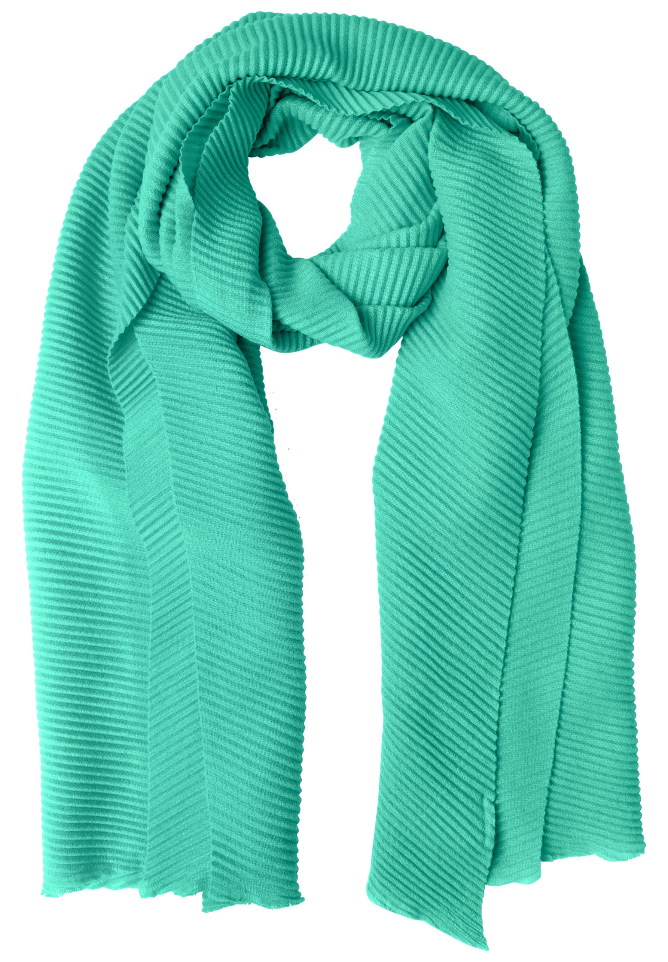 CECIL Scarf in Green: front