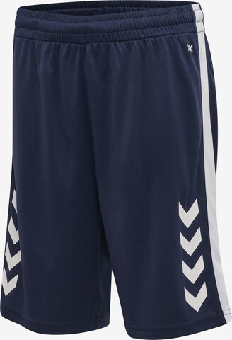 Hummel Regular Sportshorts in Blau