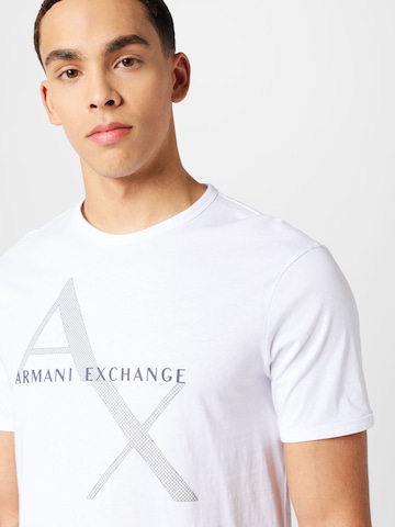 T-Shirt ARMANI EXCHANGE en blanc