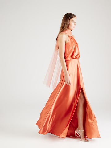 Unique Kleid in Orange