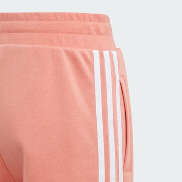 ADIDAS ORIGINALS Tapered Trousers 'Trefoil' in Orange