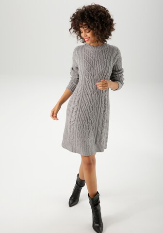 Aniston CASUAL Kleid in Grau