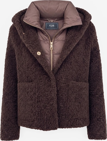 Funk since 1776 Winter Jacket in Brown: front