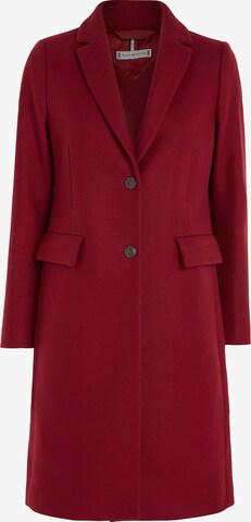 Manteau mi-saison TOMMY HILFIGER en rouge : devant