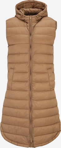 Gilet 'MELODY' Only Tall en marron : devant