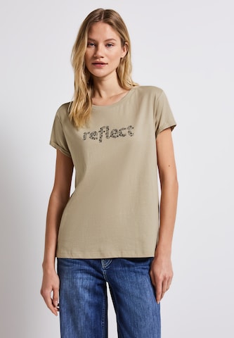 STREET ONE Shirt in Beige: front