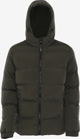 PLUMDALE Winter Jacket in Green: front