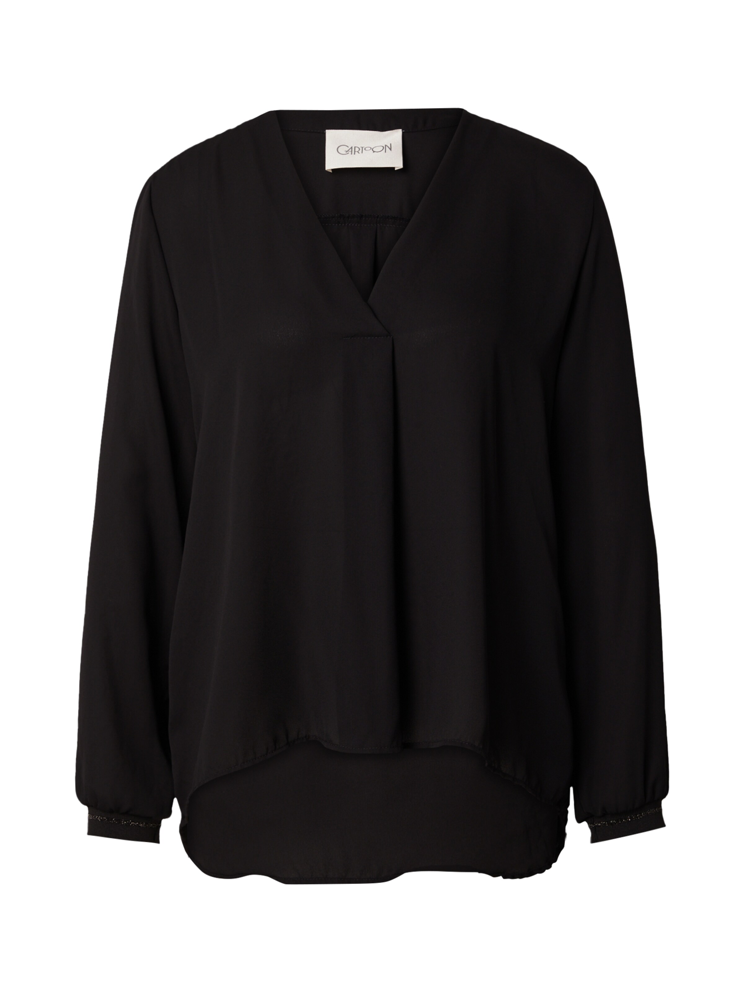 juoda Cartoon Palaidinė: priekis