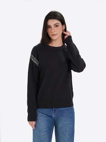 Imily Bela Pullover in Schwarz