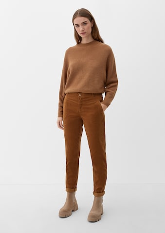 s.Oliver Regular Broek in Bruin