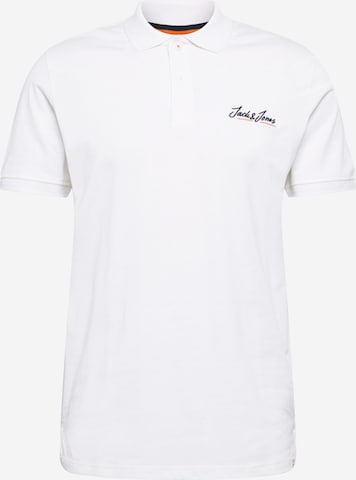 JACK & JONES Poloshirt 'Tons' in Weiß: predná strana