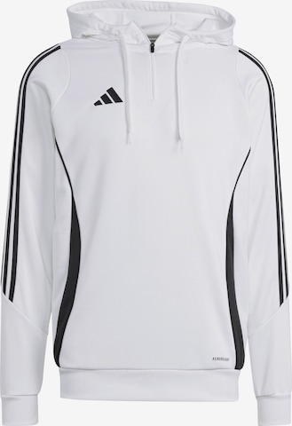 ADIDAS PERFORMANCE Sportsweatshirt 'Tiro 24' in Weiß: Vorderseite