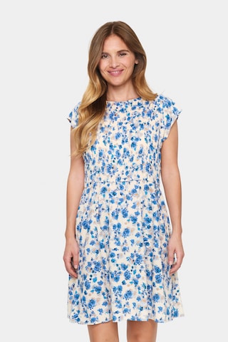Robe 'Gisla' SAINT TROPEZ en blanc : devant