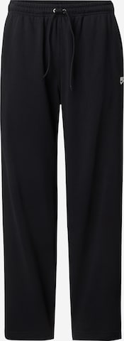 Nike Sportswear Loosefit Housut 'CLUB' värissä musta: etupuoli