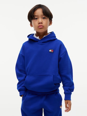 TOMMY HILFIGER Sweatshirt 'Heritage' in Blauw: voorkant
